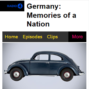 Home Screen for Germany: Memories of a Nation with a vintage Volkswagen beetle