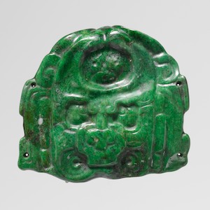 Small figure carved in jade