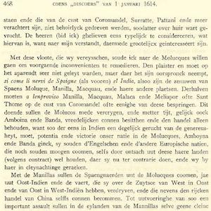 Excerpt of Discoers aen de E. Heeren Bewinthebberen