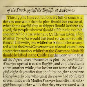 English pamphlet