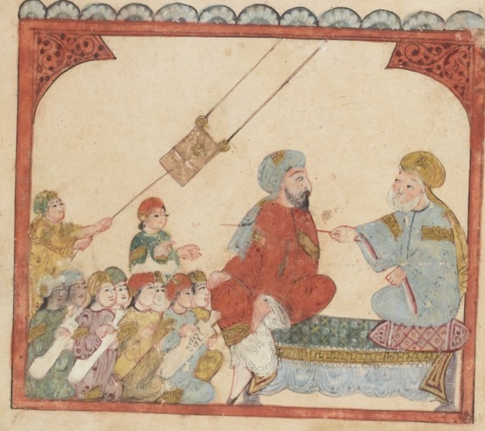 Illustration from The Maqamat of al-Hariri