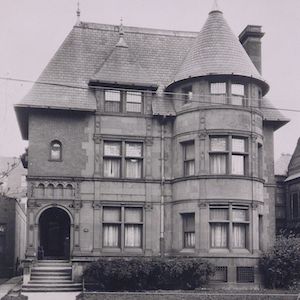 Thumbnail image of a three story mansion 