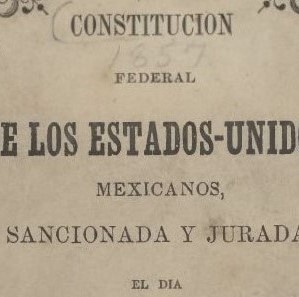 Mexico Constitution 1857