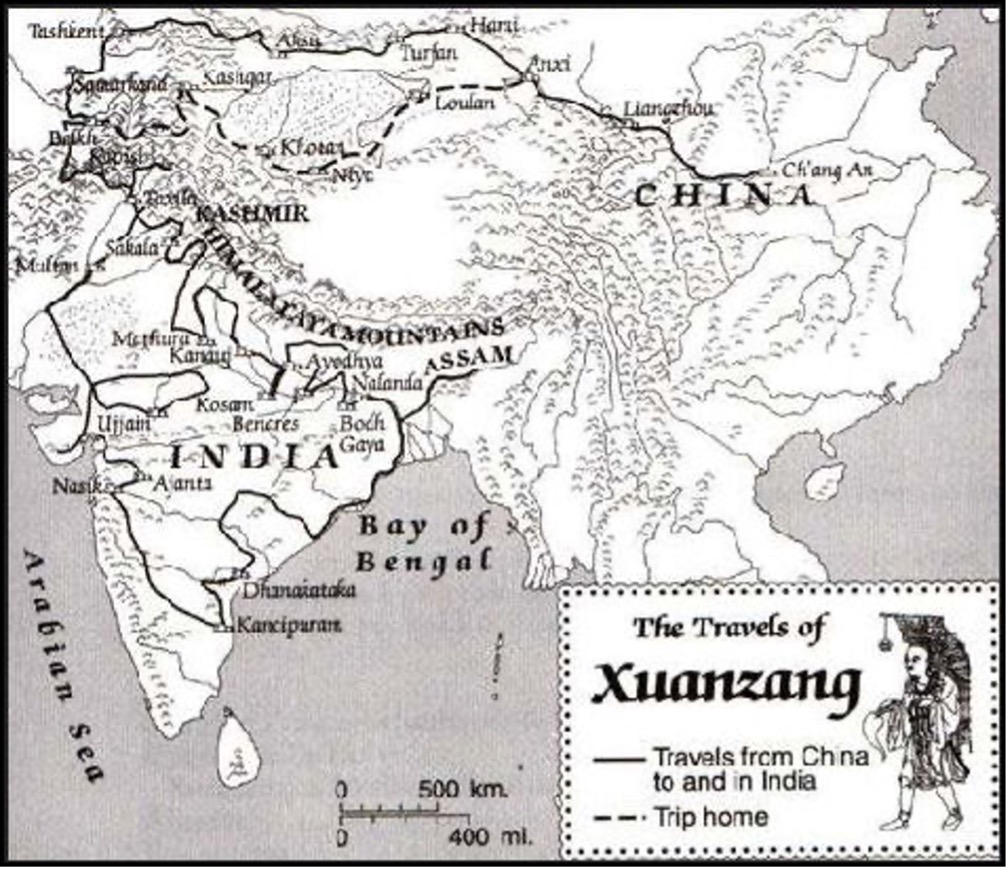 xuanzang journey