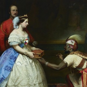 Thumbnail image of The Secret of England's Greatness painting.