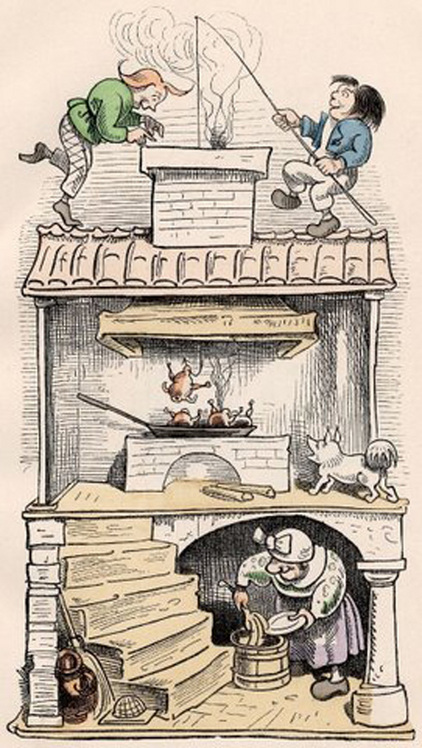 Illustration of a children's story