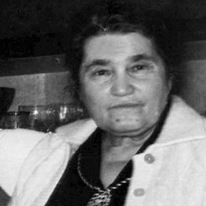 Black and white photograph of Evgenia Ginzburg