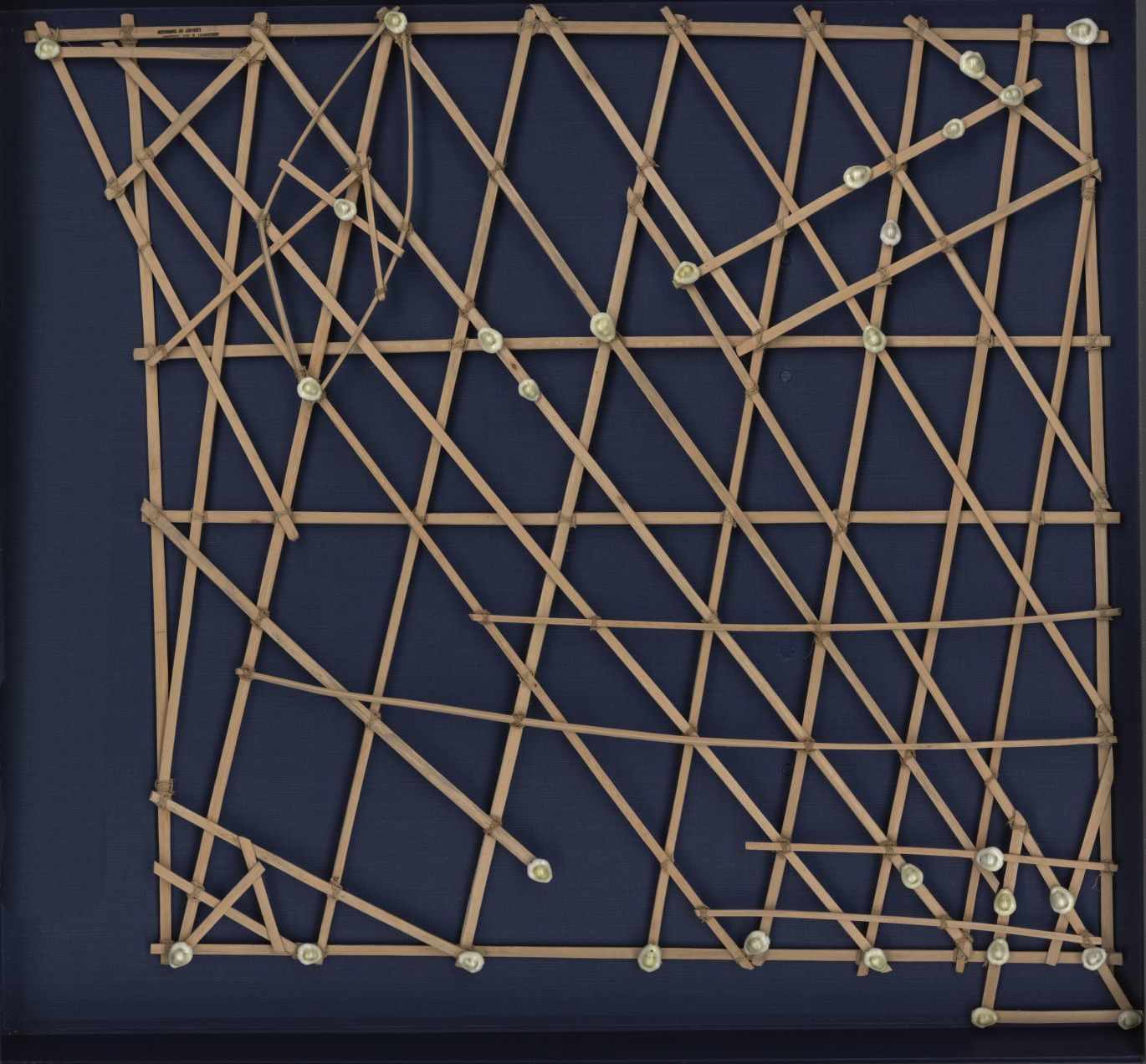 Marshall Island Stick Chart, ca. 20th century. 