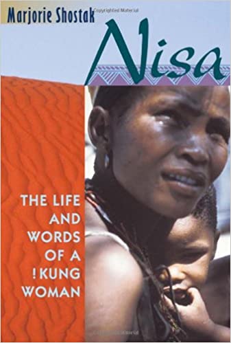 The cover of Majorie Shostak's Nisa, a !Kung Woman