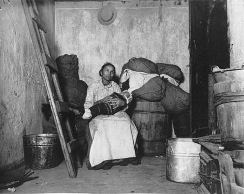 Italian Mother and Baby photograph