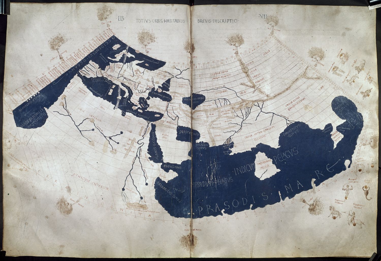 Ptolemy's World Map | World History Commons