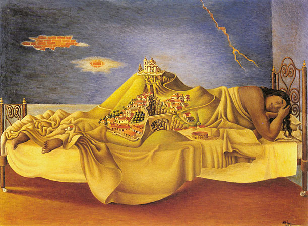 The Dream of Malinche painting