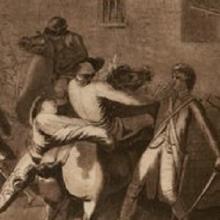 Thumbnail of the king's arrest by the guards