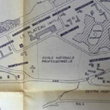 Plans for La Duchère, in western Lyon, c. 1960.  Lyon Municipal Archives, Lyon, France.