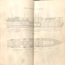 Ship Plan of a Late-19th Century Steamship