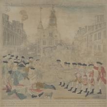 Print of Boston Massacre