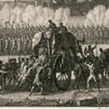 Thumbnail of engraving of ceremony