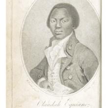 Title page for The Interesting Narrative of the Life of Olaudah Equiano