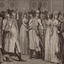 Scene of Directory Life, Men and Women from L’Optique du Jour