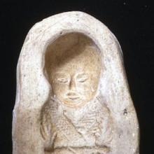 Earthenware Mold of a Swaddled Child thumbnail image
