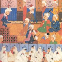 Thumbnail of women and children in mosque